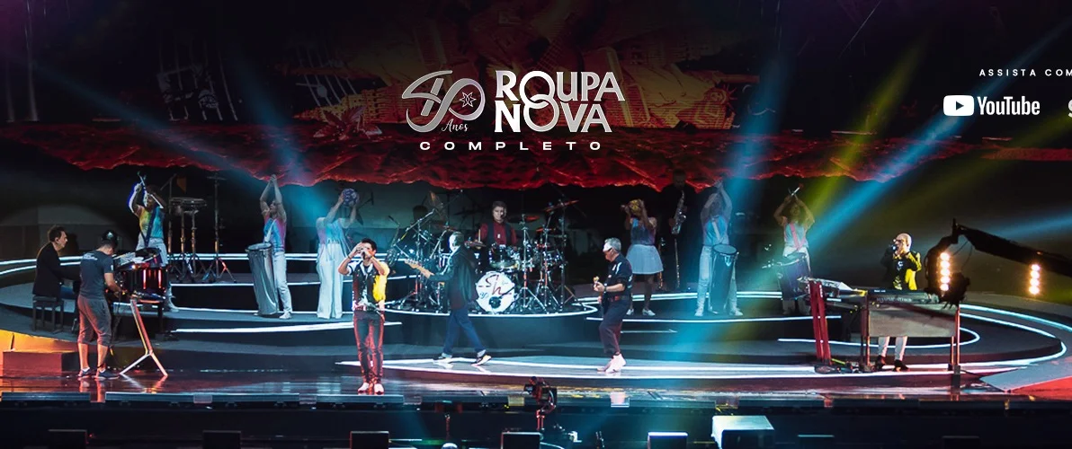 Roupa Nova se apresenta em Aracaju no dia 23 de maio